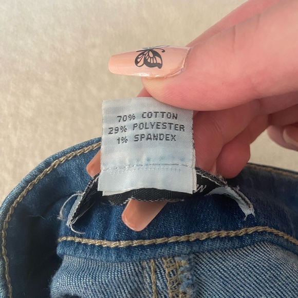 🌸 Revamped 🌸 medium wash skinny jeans - Picture 4 of 7